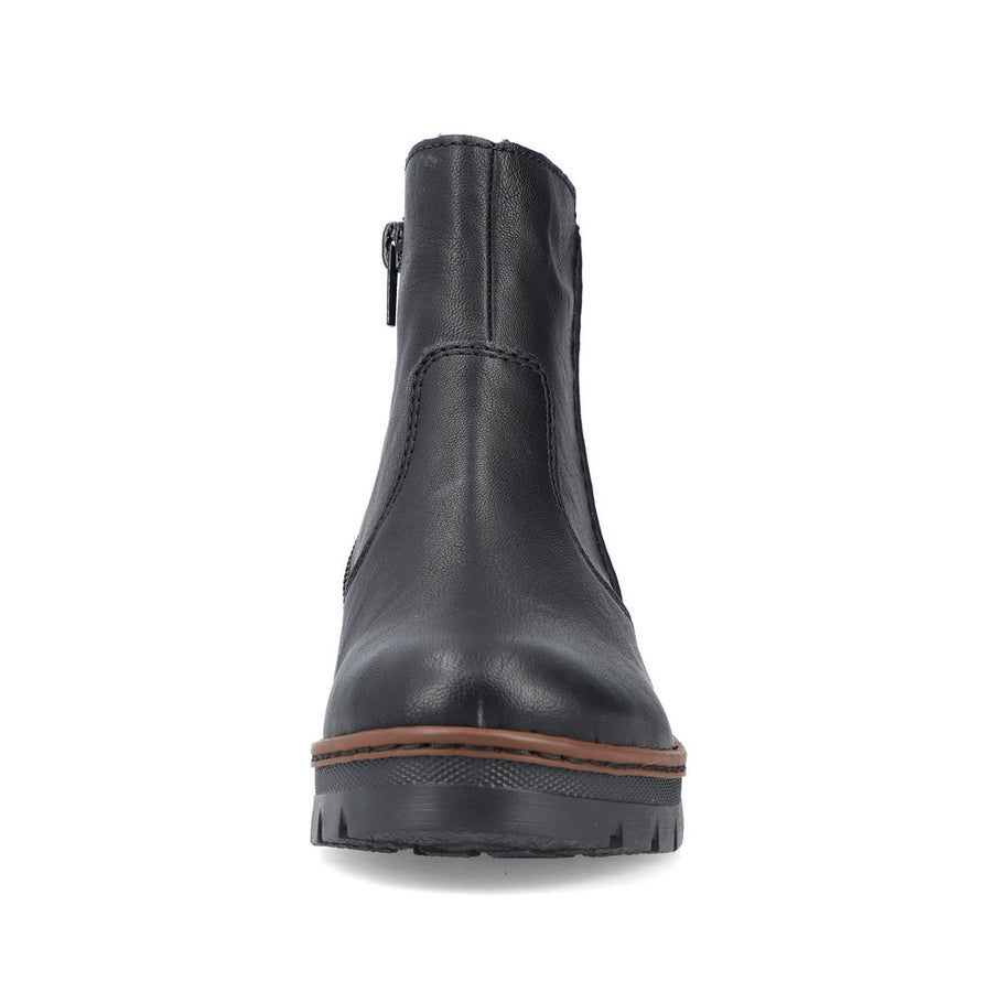 Rieker X9165-00 Ankle Boots-Black
