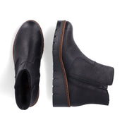 Rieker X9165-00 Ankle Boots-Black