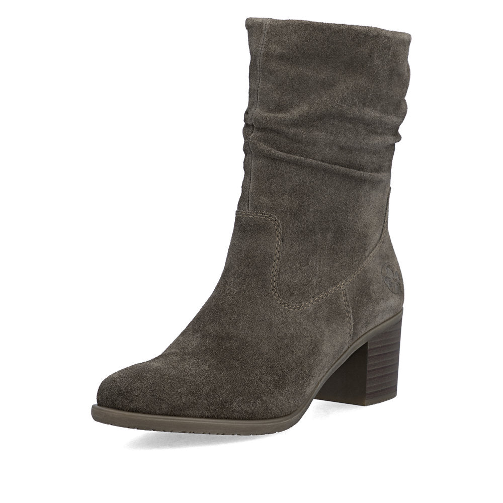 Rieker Y2054-45 Ankle Boot-Smoke Grey