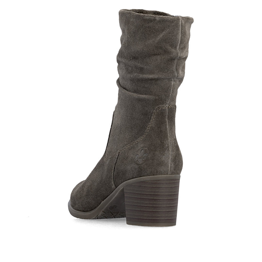 Rieker Y2054-45 Ankle Boot-Smoke Grey