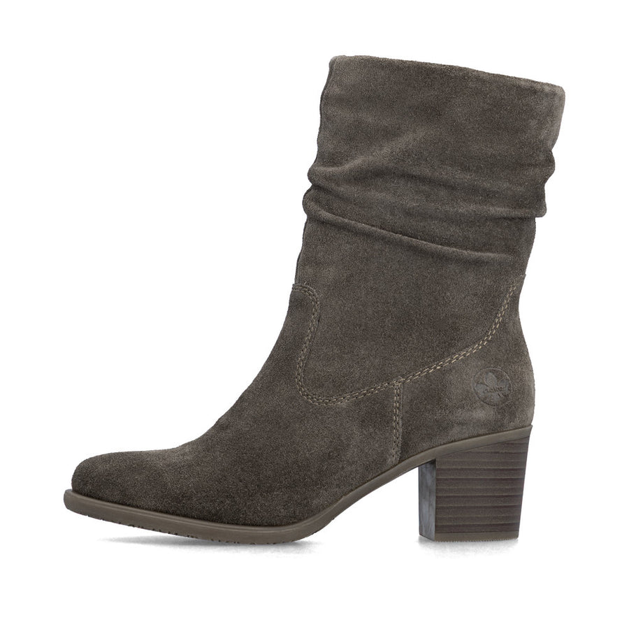 Rieker Y2054-45 Ankle Boot-Smoke Grey