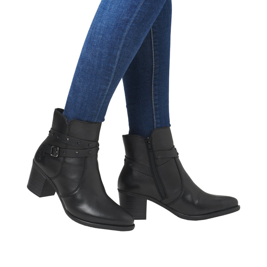 Rieker Y2059 Ankle Boot-Black