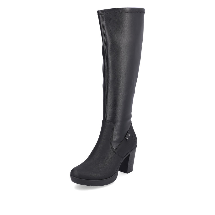 Rieker Y2253 Long Boots-Black