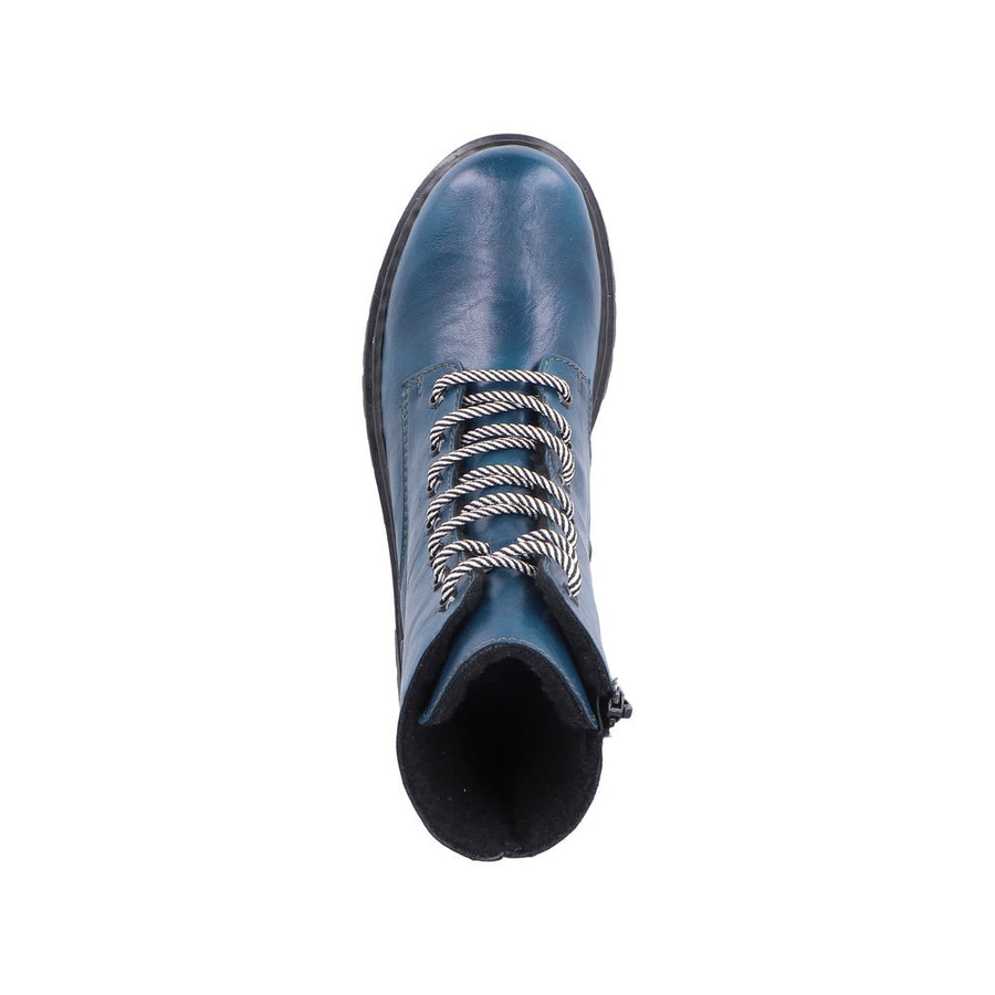 Rieker Y2440 Ankle Boot-Petrol Blue