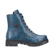 Rieker Y2440 Ankle Boot-Petrol Blue