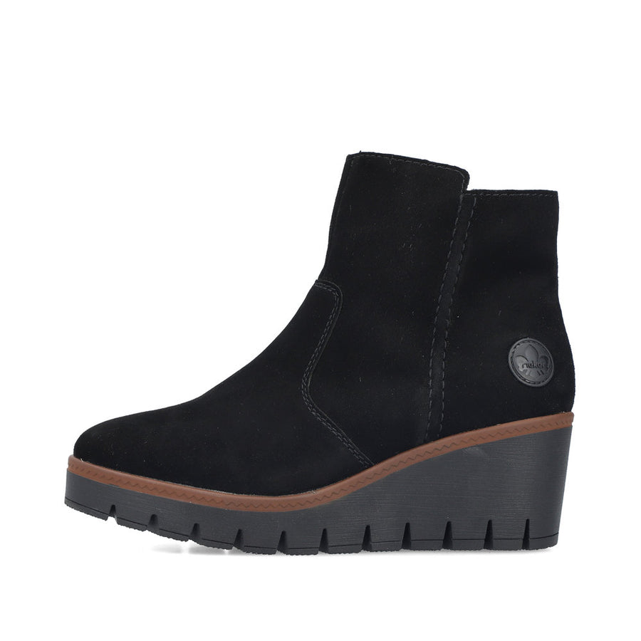 Rieker Y5065 Ankle Boot-Black