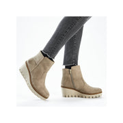 Rieker Y5065 Ankle Boot-Taupe