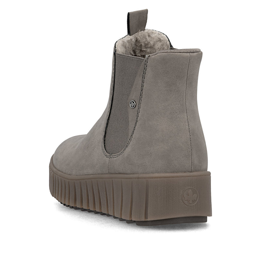 Rieker Y6150-42 Ankle Boot-Grey