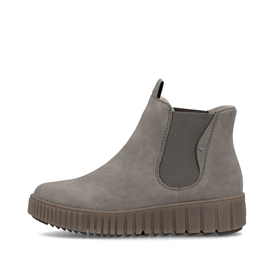 Rieker Y6150-42 Ankle Boot-Grey