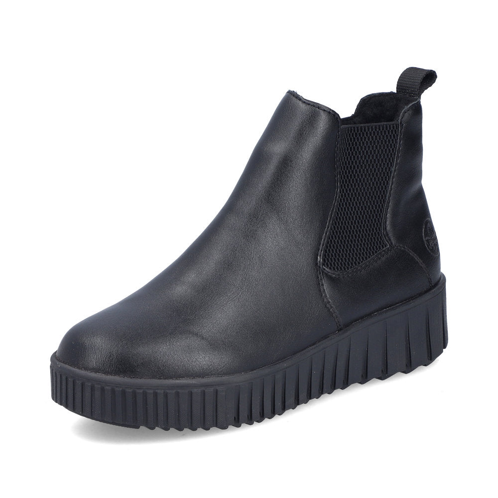 Rieker Y6151-00 Ankle Boot-Black