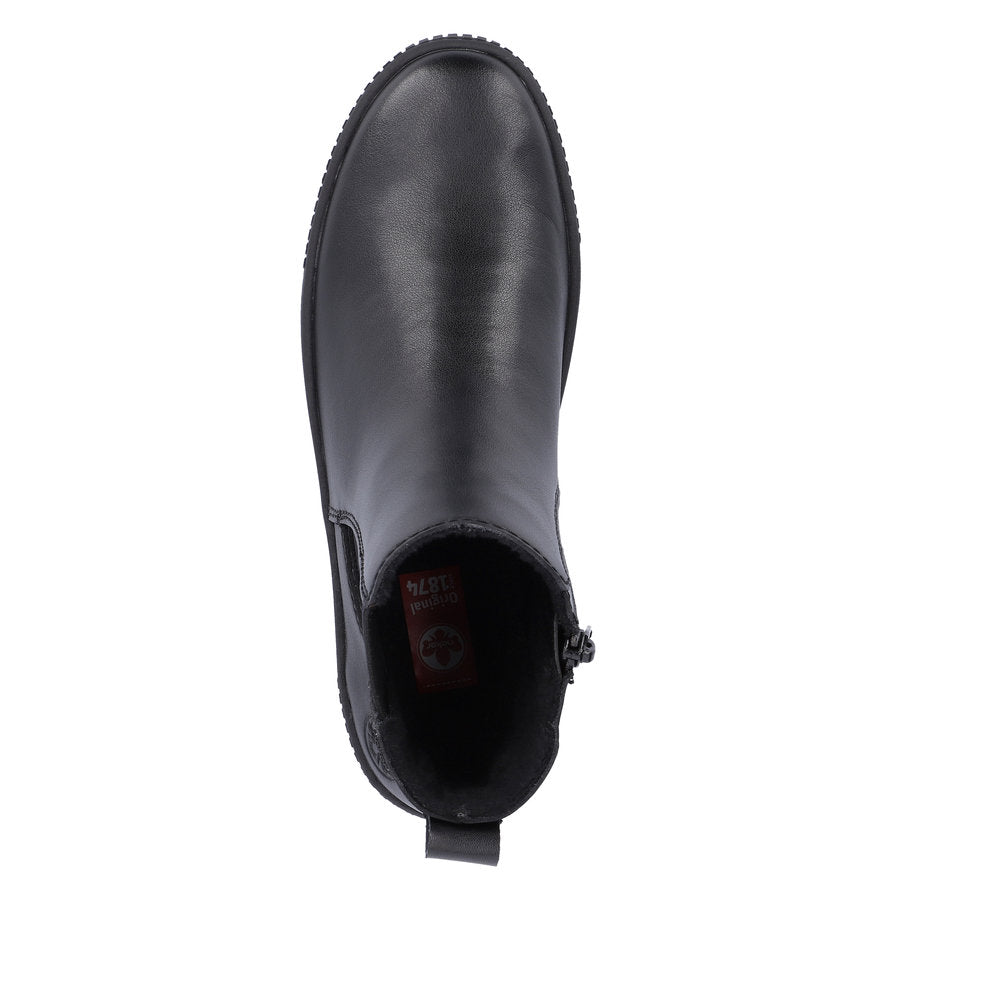Rieker Y6451 Ankle Boots-Black