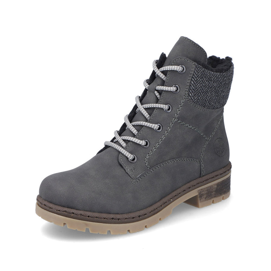 Rieker Y7424 Ankle Boots-Grey