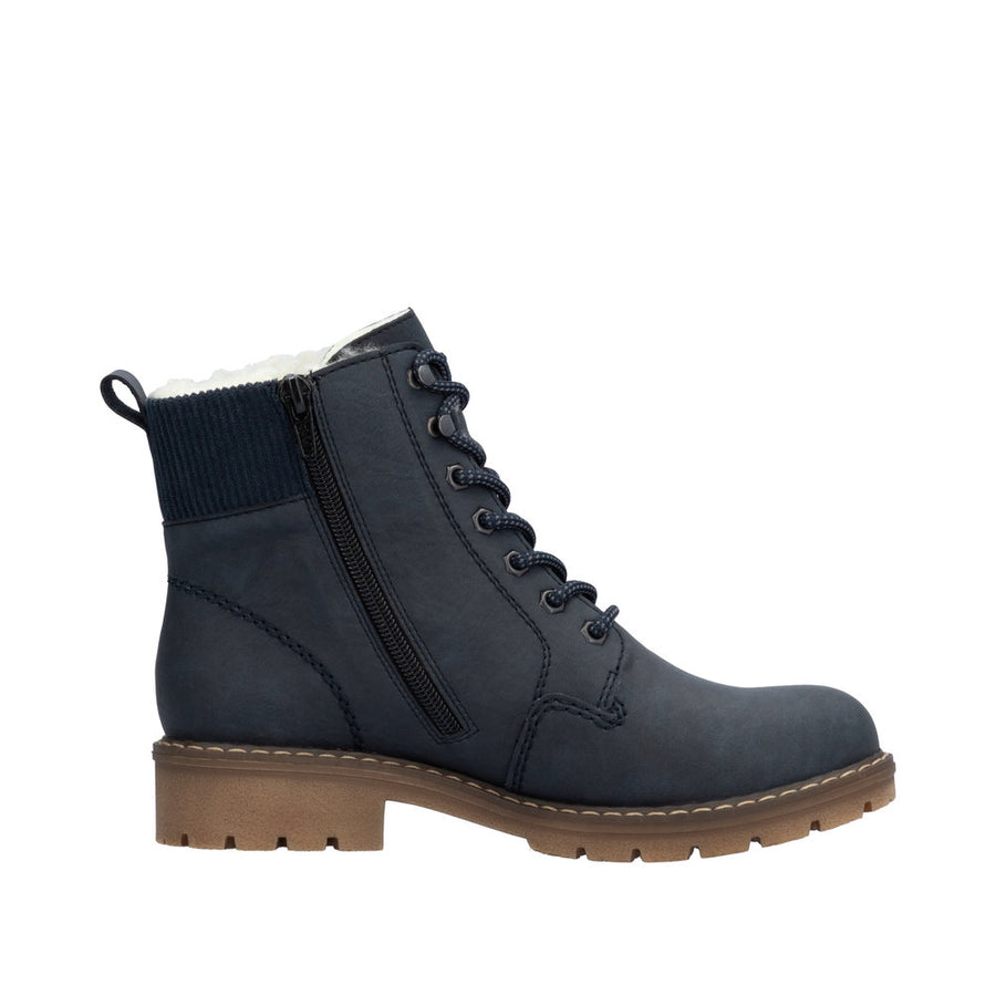 Rieker Y9102 Ankle Boot-Navy