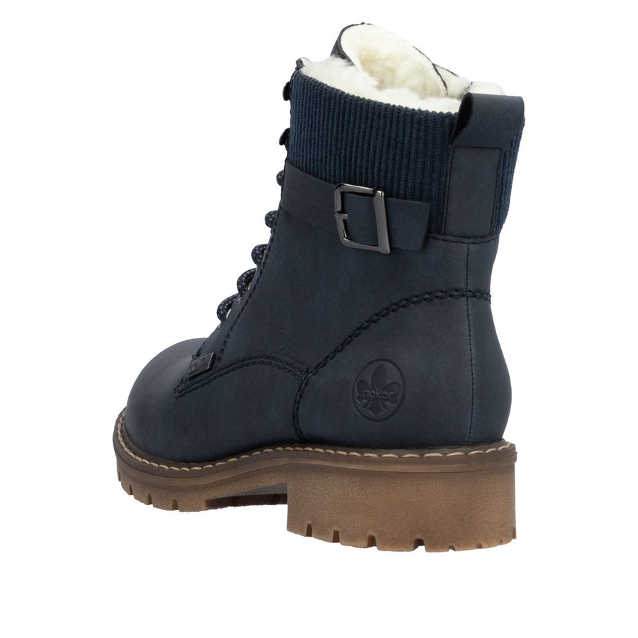 Rieker Y9102 Ankle Boot-Navy