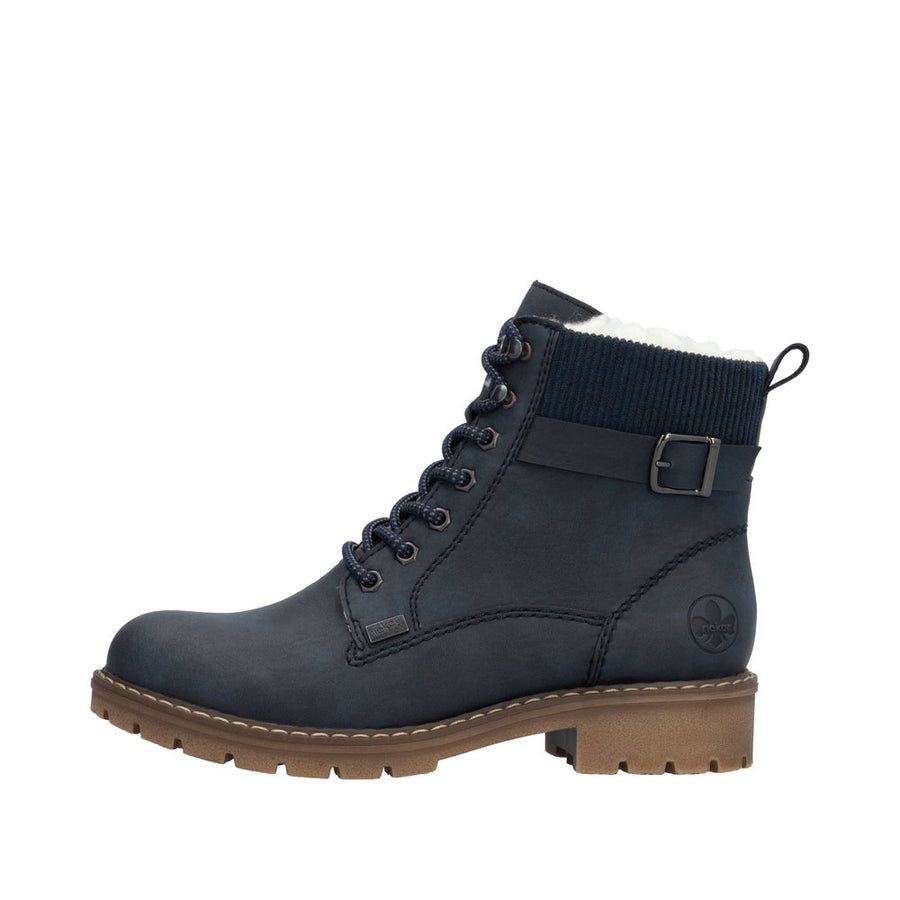 Rieker Y9102 Ankle Boot-Navy