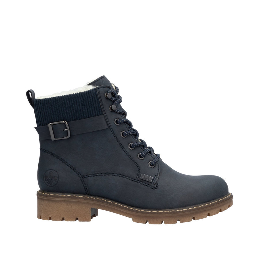 Rieker Y9102 Ankle Boot-Navy