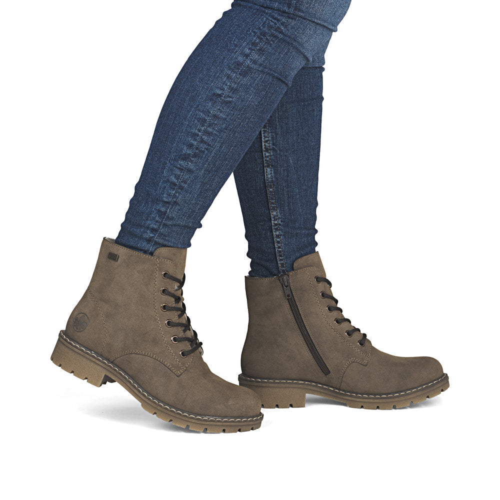 Rieker Y9103-24 Ankle Boot-Brown