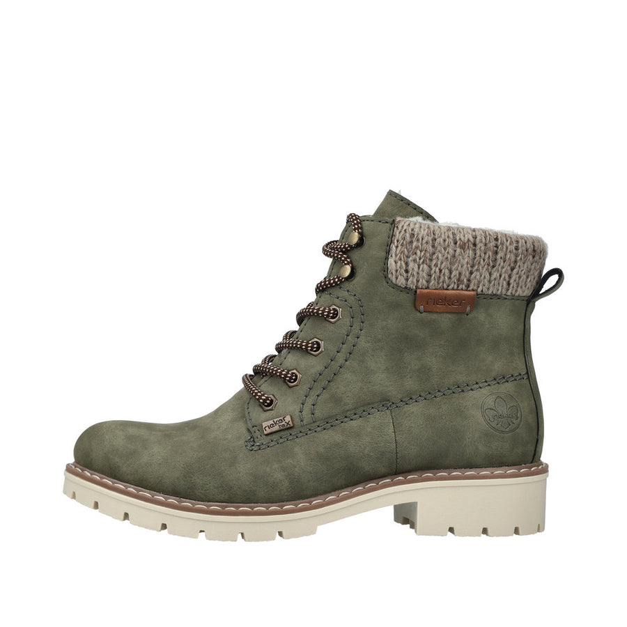 Rieker Y9118 Ankle Boot-Khaki