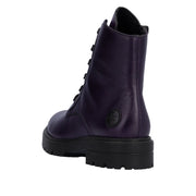 Rieker Z2841 Ankle Boot-Purple