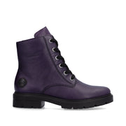 Rieker Z2841 Ankle Boot-Purple