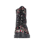 Rieker Z2841 Ankle Boot-Black Floral