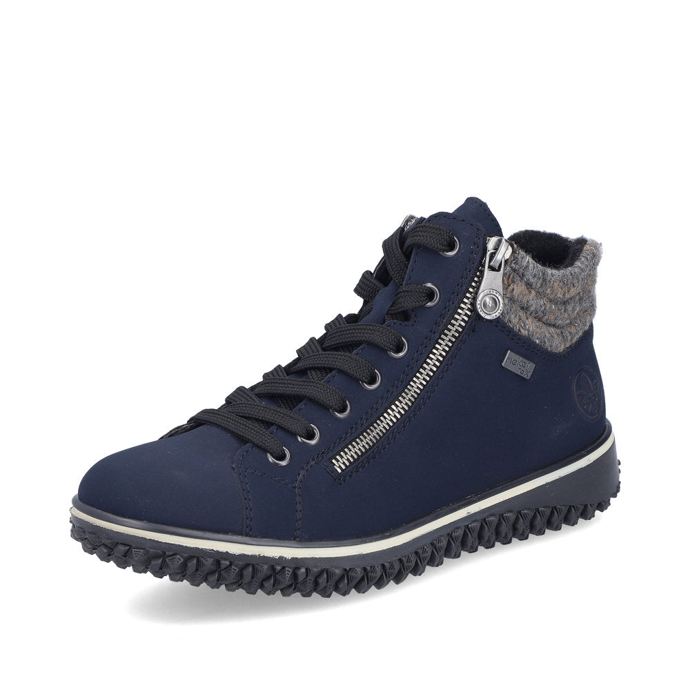 Rieker Z4263 Ankle Boots-NAVY