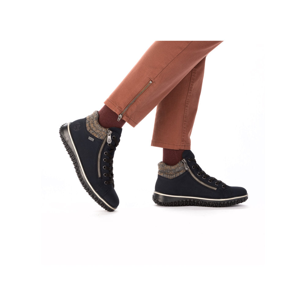 Rieker Z4263 Ankle Boots-NAVY