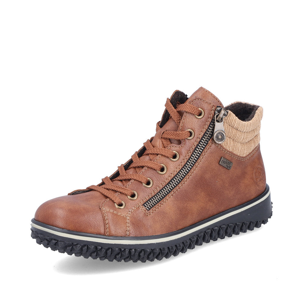 Rieker Z4263-24 Ankle Boots-Tan