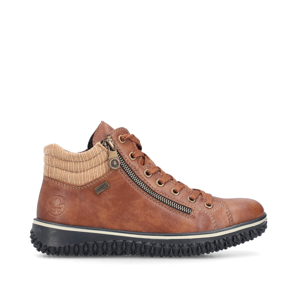 Rieker Z4263-24 Ankle Boots-Tan