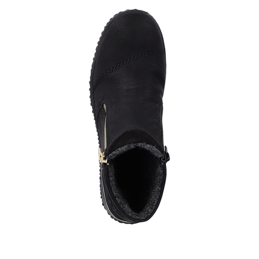 Rieker Z4265 Ankle Boot-Black