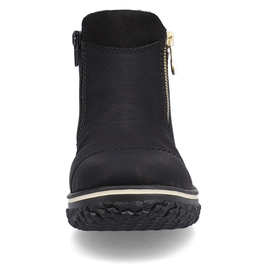 Rieker Z4265 Ankle Boot-Black