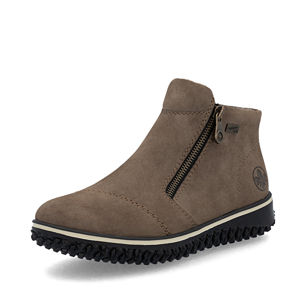 Rieker Z4265-24 Ankle Boot-BROWN