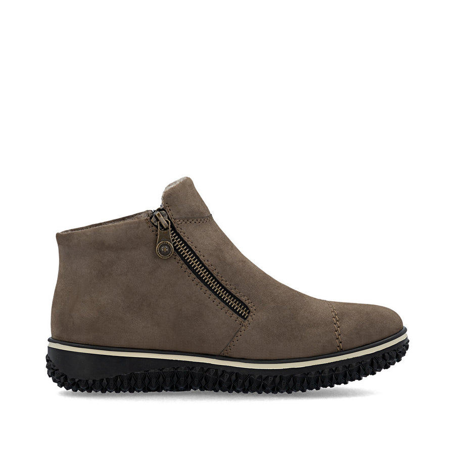 Rieker Z4265-24 Ankle Boot-BROWN