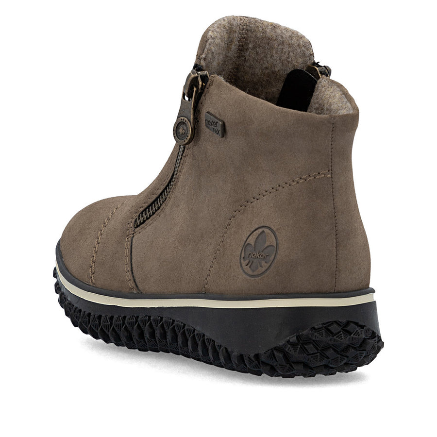 Rieker Z4265-24 Ankle Boot-BROWN