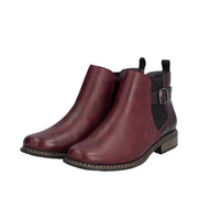 Rieker Z4965 Ankle Boot-Burgundy