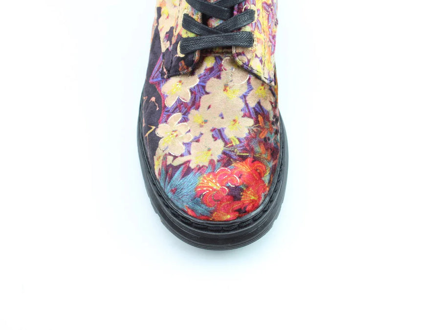 Heavenly Feet Lotte Boot-BLACK MULTI