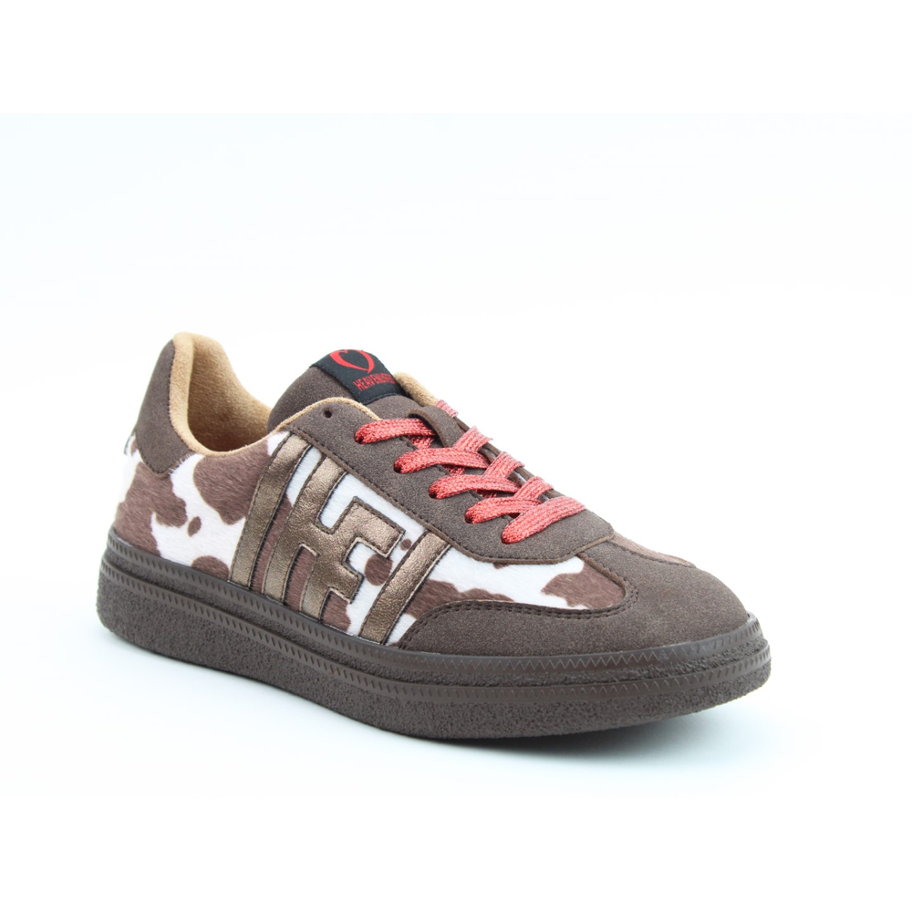 Heavenly Feet Steffi Sneaker-Cow Print