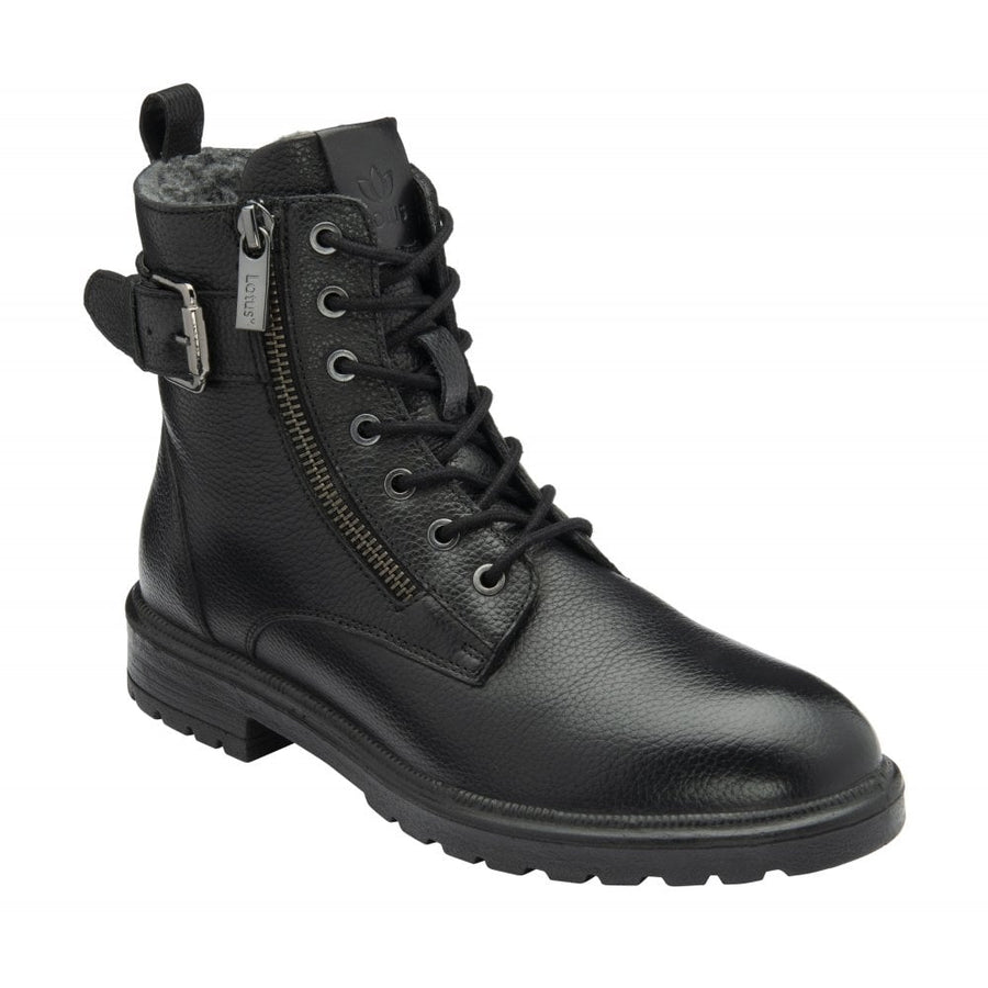 Lotus Perth Ankle Boot-Black