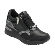 Lotus Pluto Ladies Shoe-Black