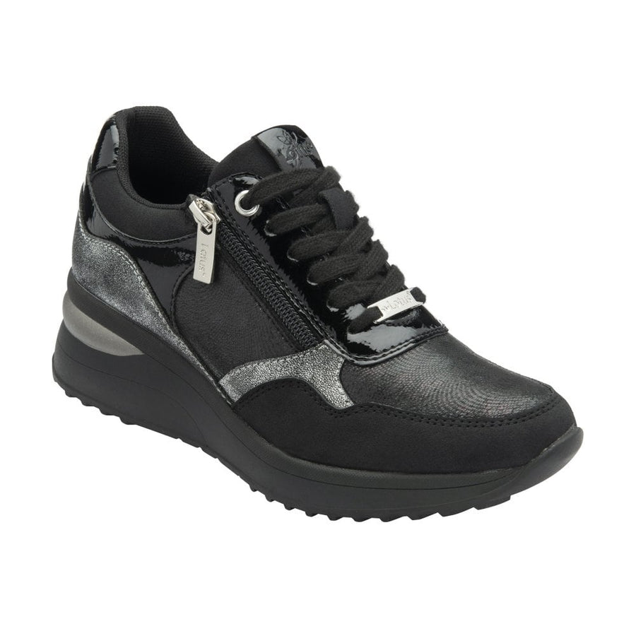 Lotus Pluto Ladies Shoe-Black