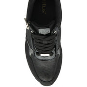 Lotus Pluto Ladies Shoe-Black