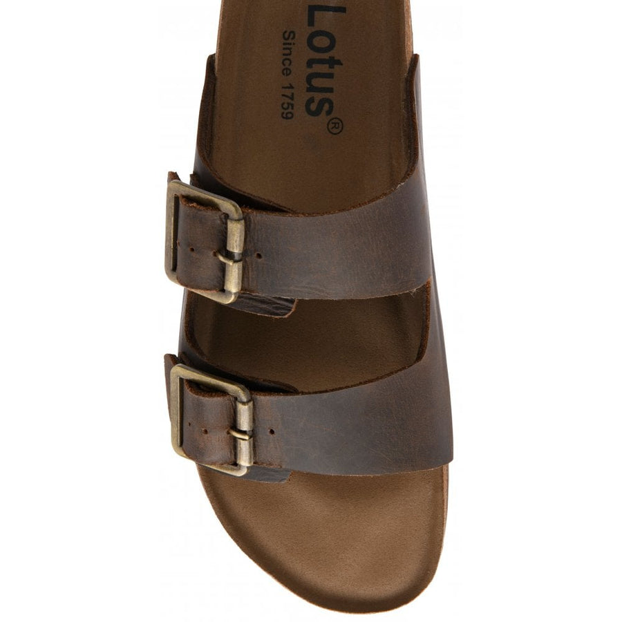 Lotus Naxus Men's Sandal-Brown