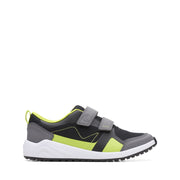 Clarks Aeon Dash O Trainer-Grey Combi F