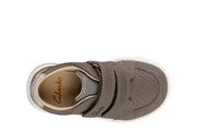 Clarks Fawn Solo K Shoes-Grey G