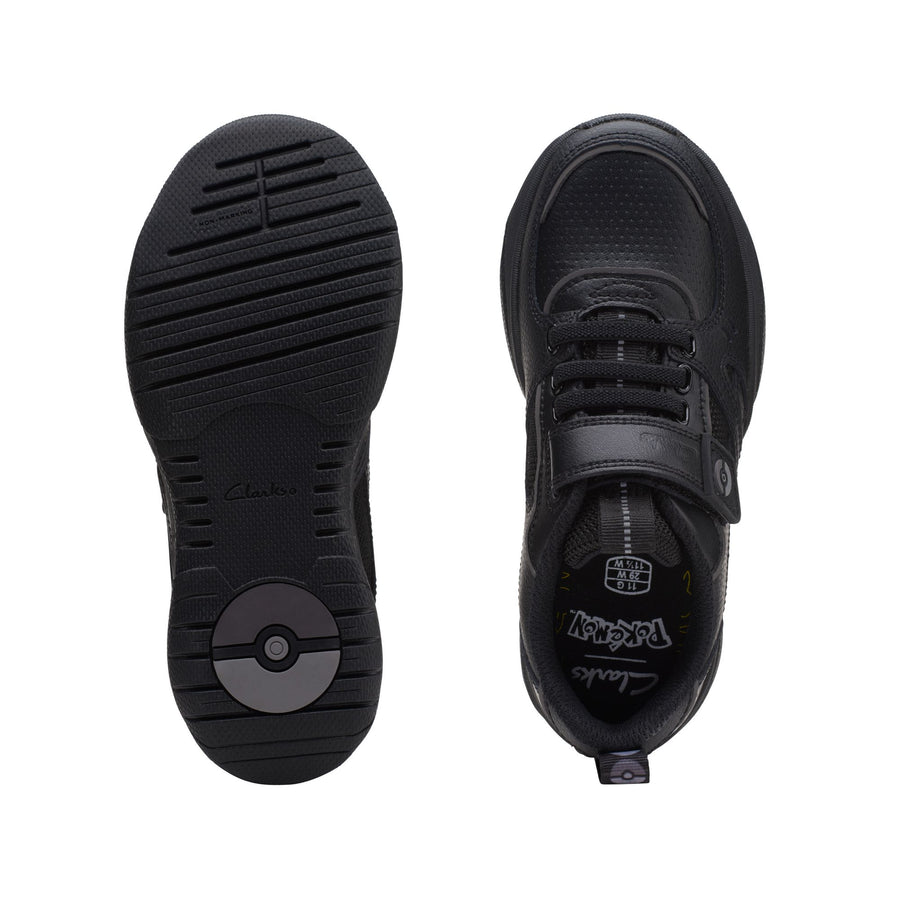 Clarks Grip Trade K Shoe-Black F