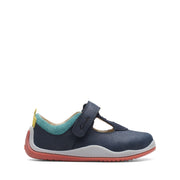 Clarks Noodlebright T Shoe-Navy Combi G