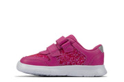 Clarks Ath Sonar T-3 Shoes-Lipst Pink F