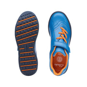 Clarks Award Fly K Trainer-Blue Combi G