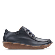 Clarks Funny Dream-2 Shoe-Navy Lea D