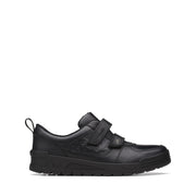 Clarks Palmer Steggy O Shoe-Black F